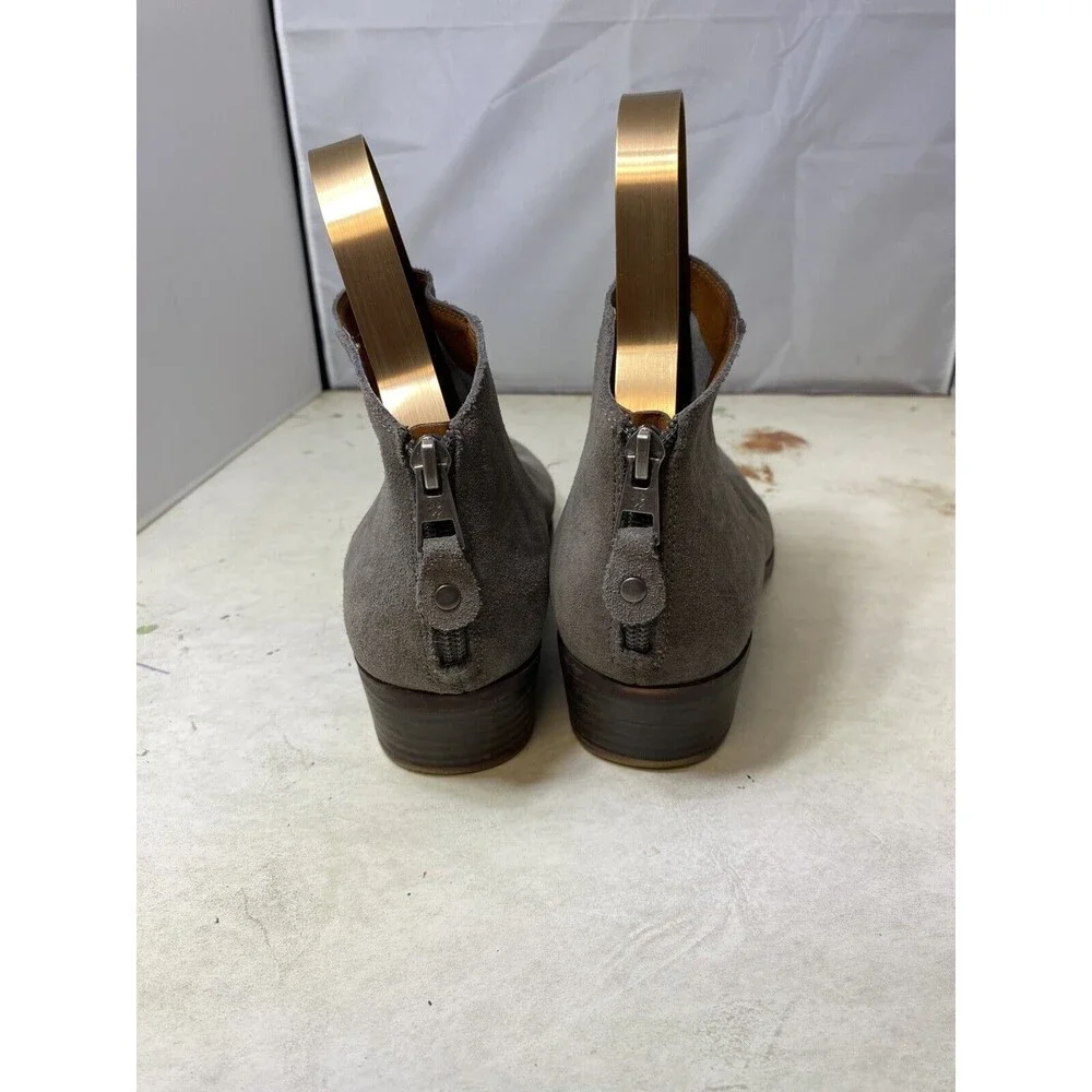 LUCKY BRAND Shoes Womens US 9 Gray Bremma Booties Ankle Boots